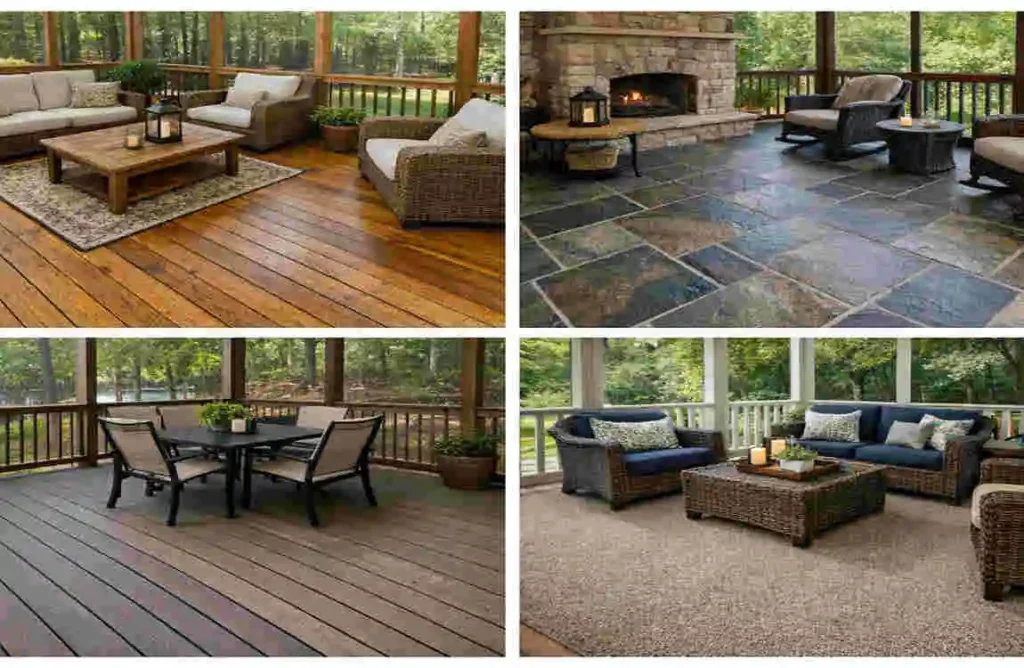 How to Choose the Best Flooring for a Screened Porch What Is the Best Flooring for a Screened Porch?
