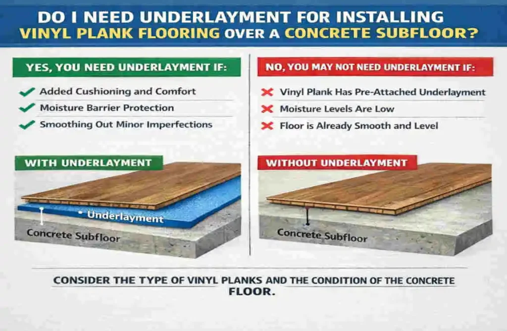 Do You Need Underlayment for Vinyl Flooring on Concrete?