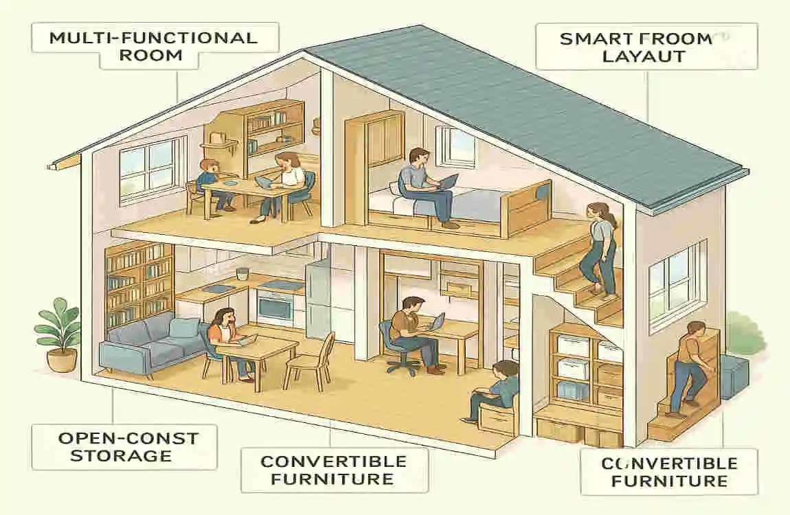 how big is 2,000 square feet house