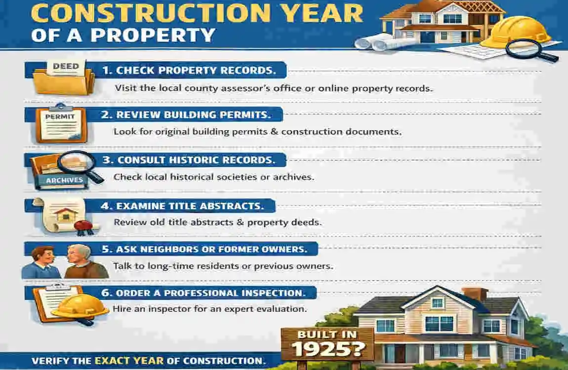 How to Find What Year Your House Was Built: 