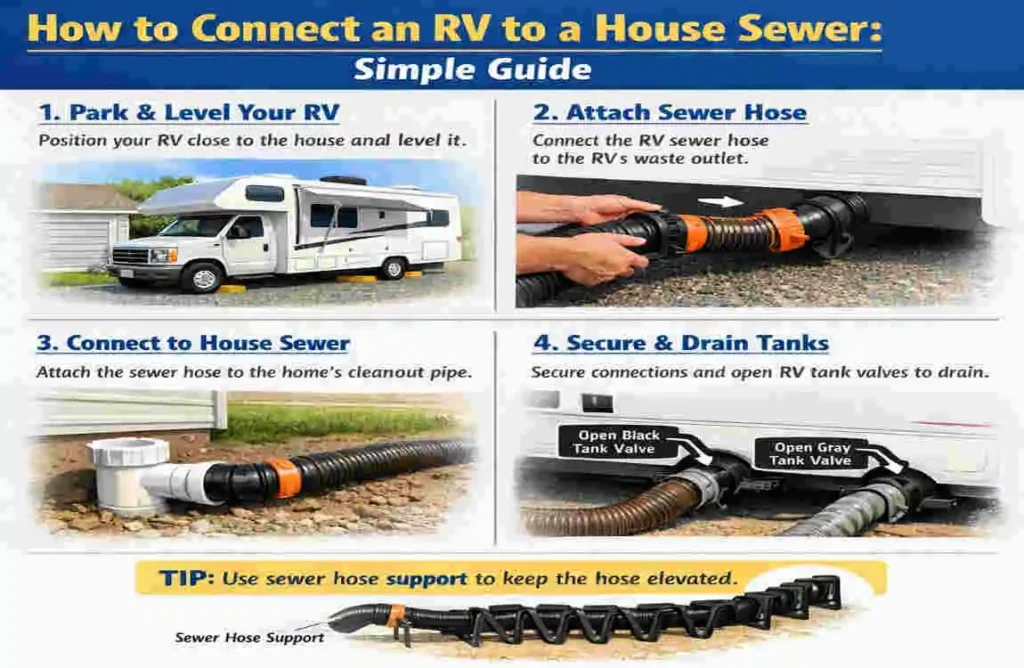 How to Connect an RV to a House Sewer: Simple Guide Can You Connect an RV to a House Sewer?