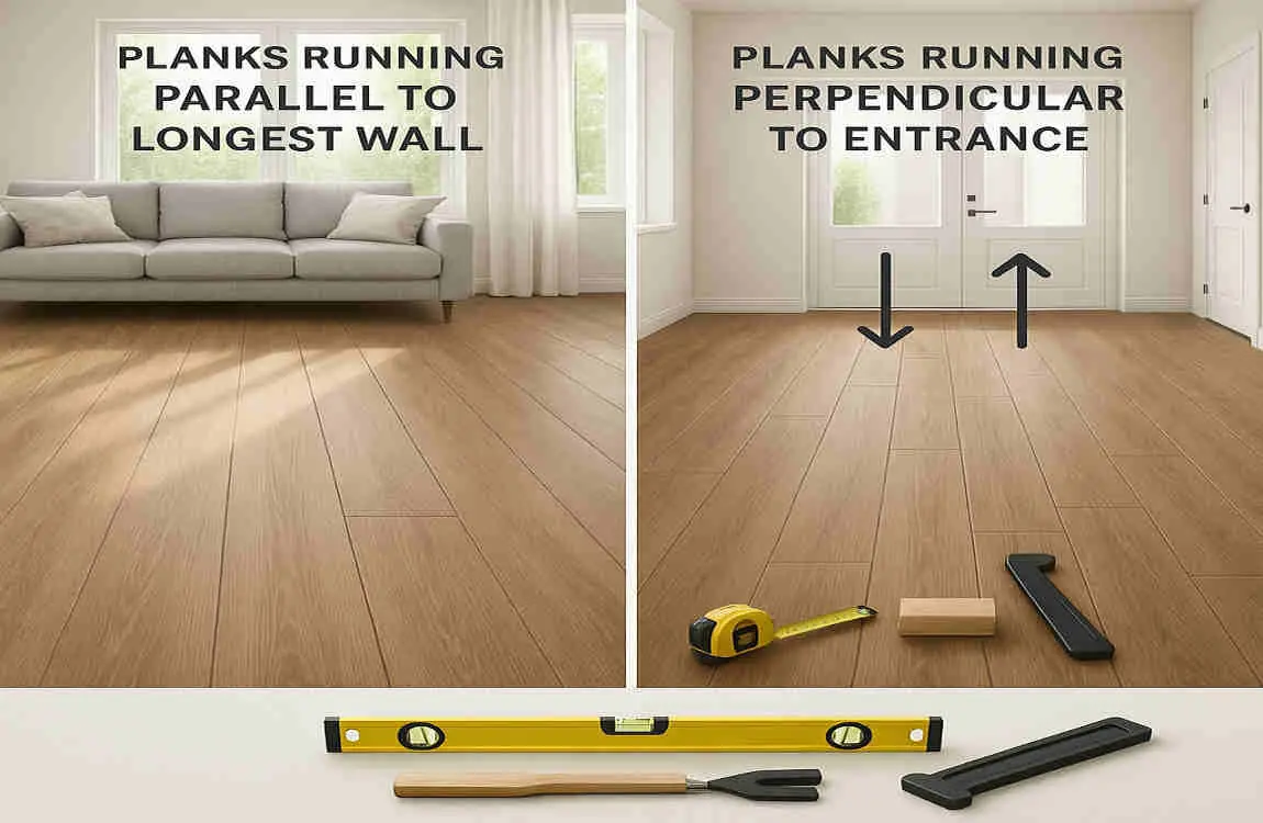 Best Direction to Lay Vinyl Plank Flooring for Your House