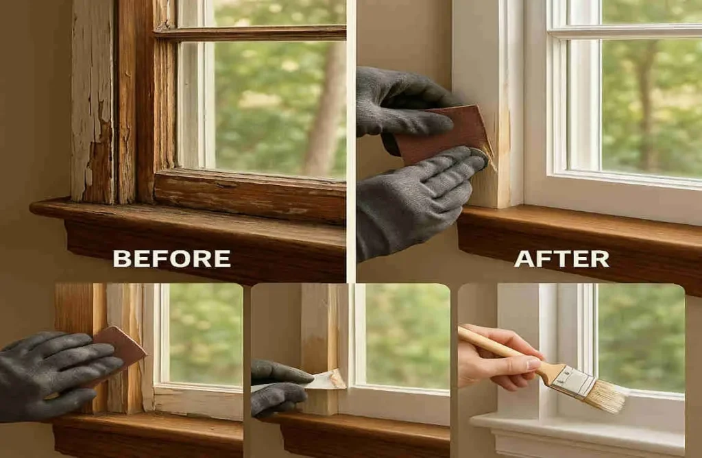 Easy Steps to Repair Old Wood Window Frames in Your House