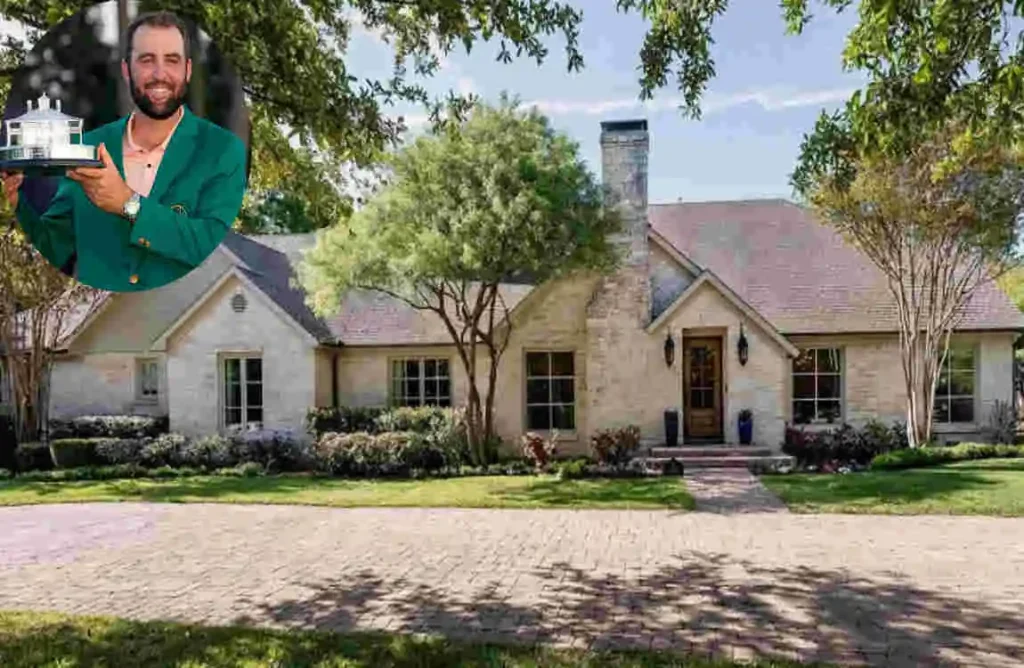 Scottie Scheffler in Dallas House