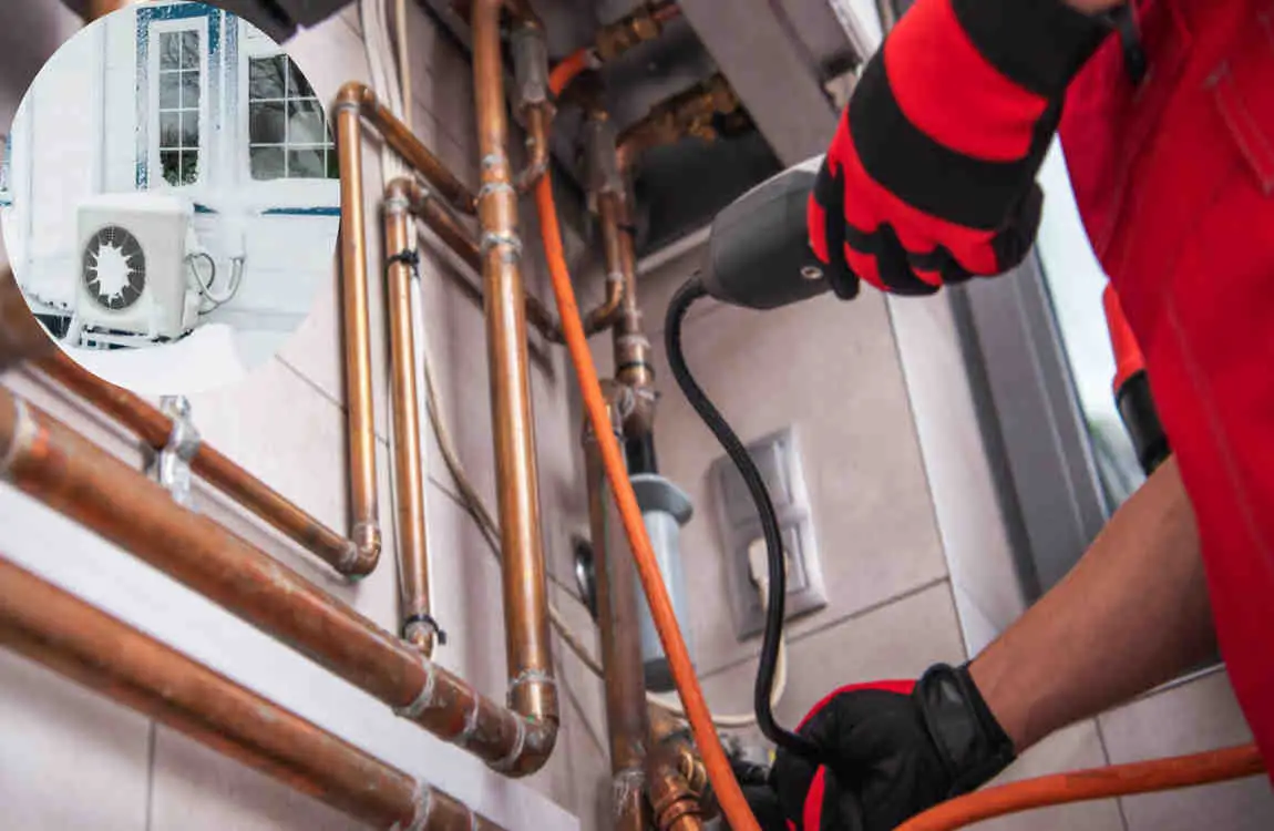 can gas lines freeze in a house