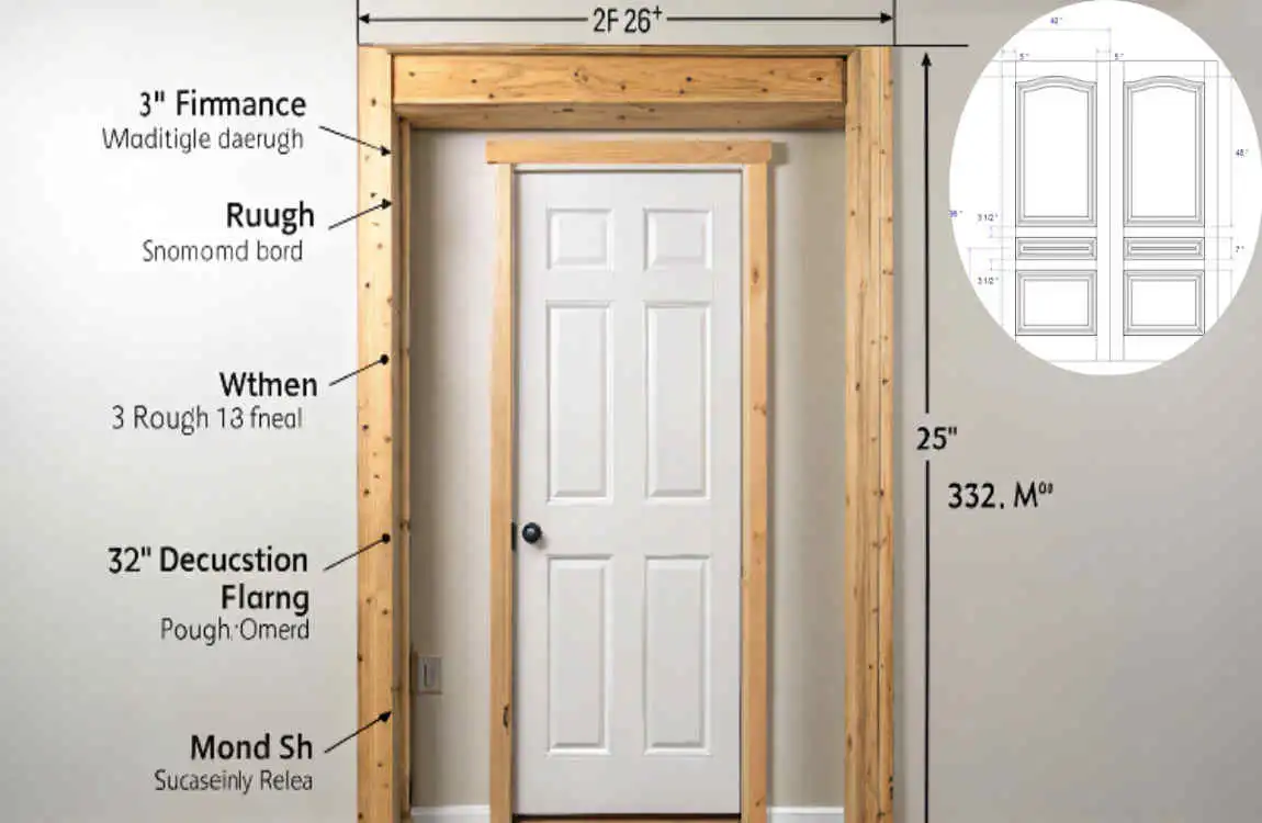 what's the rough opening for a 36-inch door