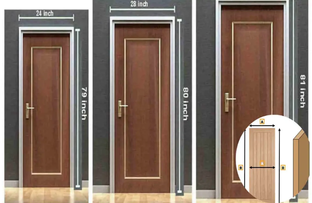 how tall is a standard door