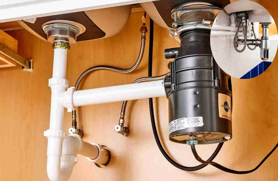 how high should kitchen sink drain be from floor