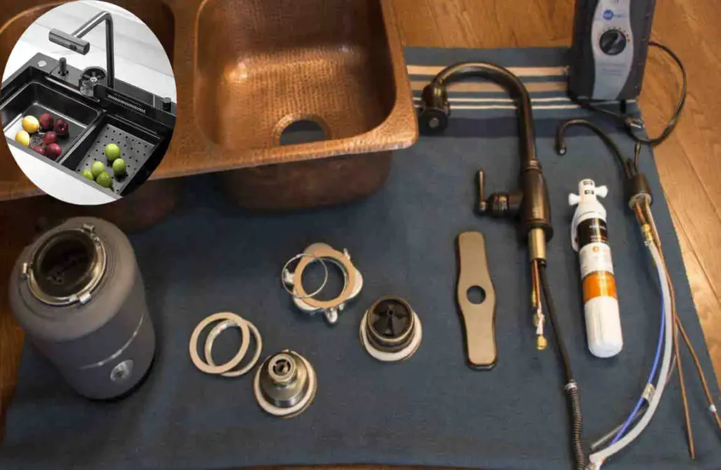 how to fix a dropped kitchen sink