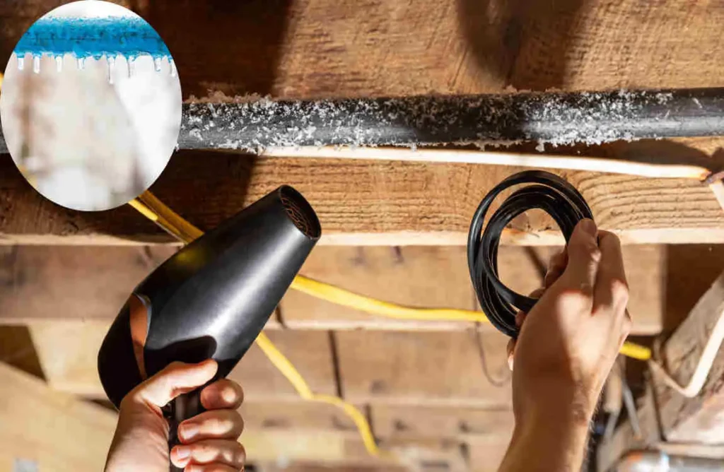 what temperature do pipes freeze under mobile home