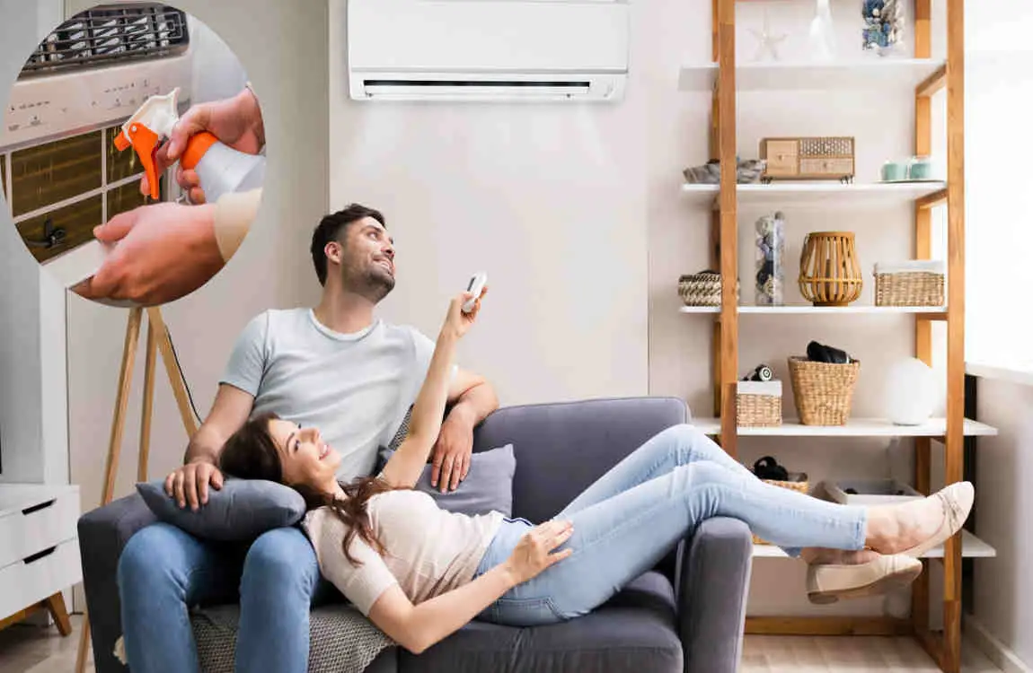 why does my house feel damp with ac on
