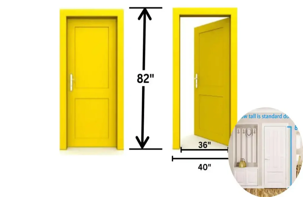 how wide is a standard door