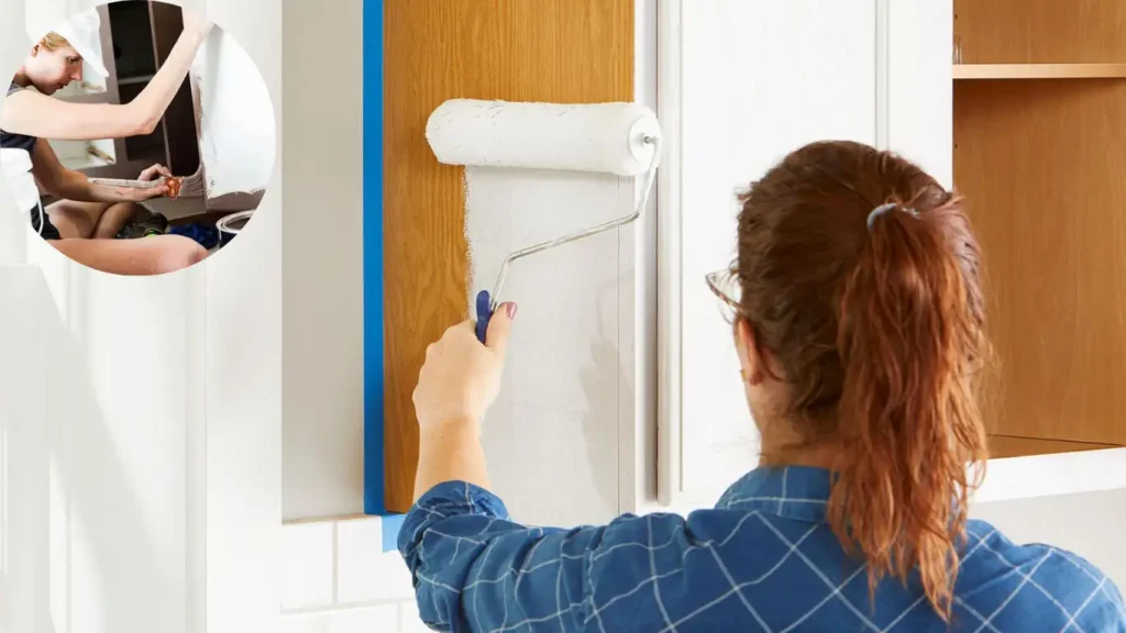 do you paint the inside of cabinets doors