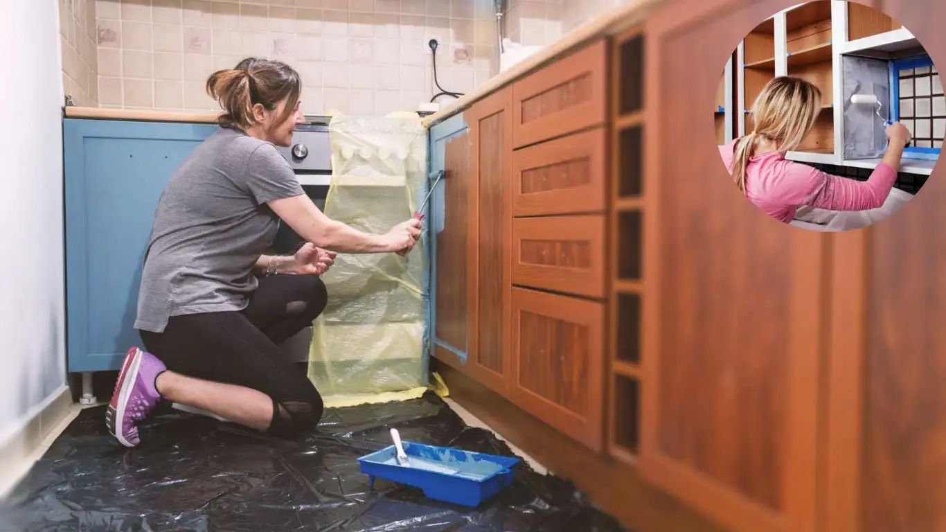 do you paint the inside of cabinets doors