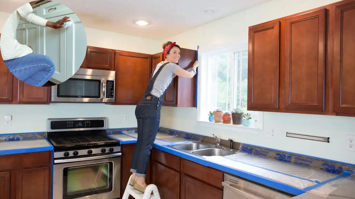 do you paint the inside of cabinets doors