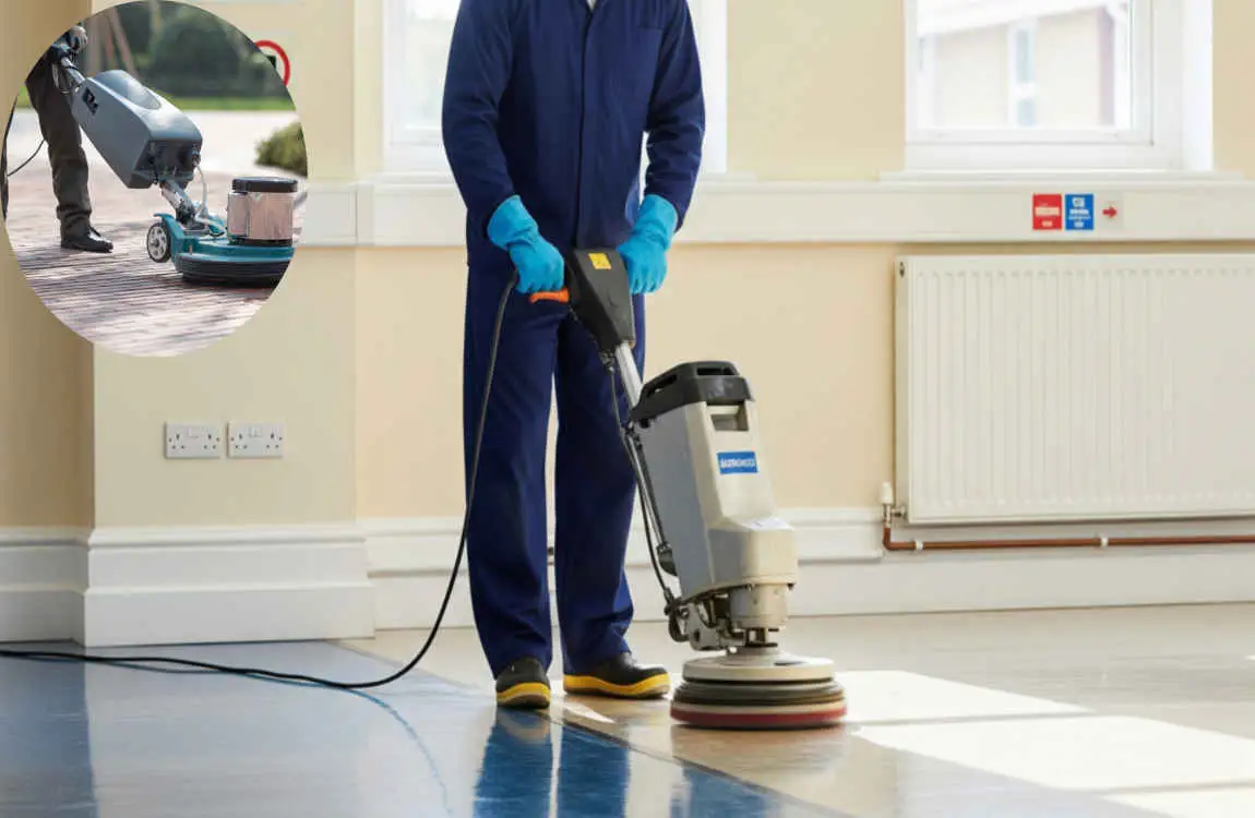 how to clean safety flooring