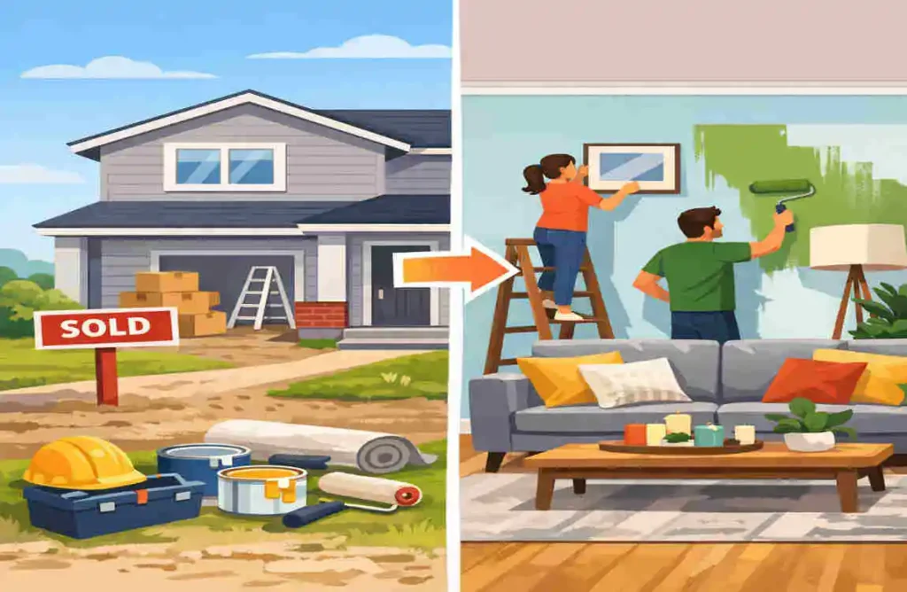 Can You Decorate a New Build House Straight Away?