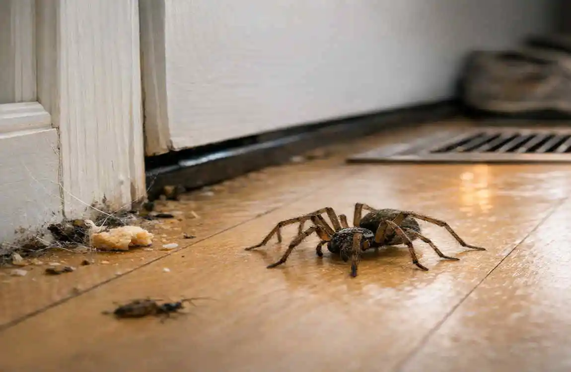 Why Do Spiders Enter Homes?