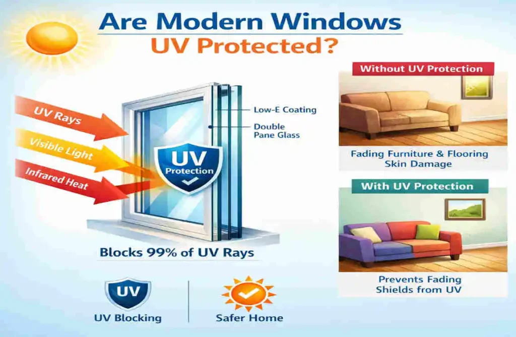 Are Modern Windows UV Protected?