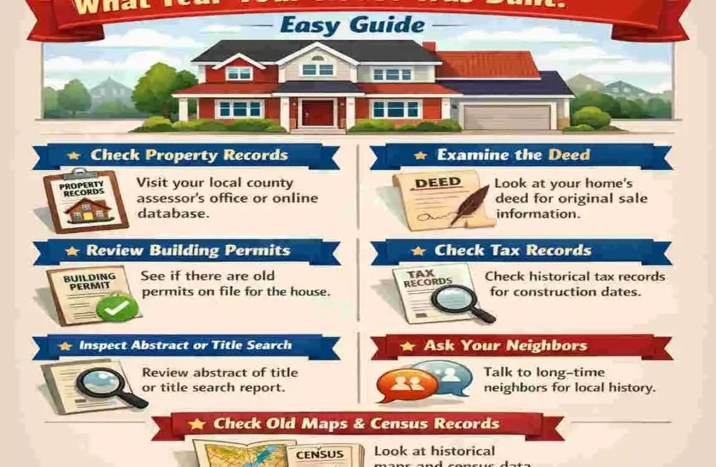 How to Find What Year Your House Was Built: