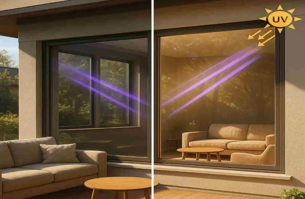 are windows uv protected