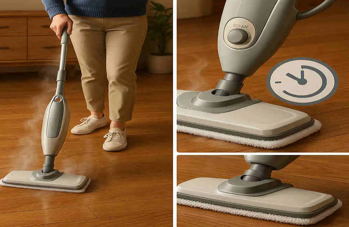 are steam mops bad for hardwood floors