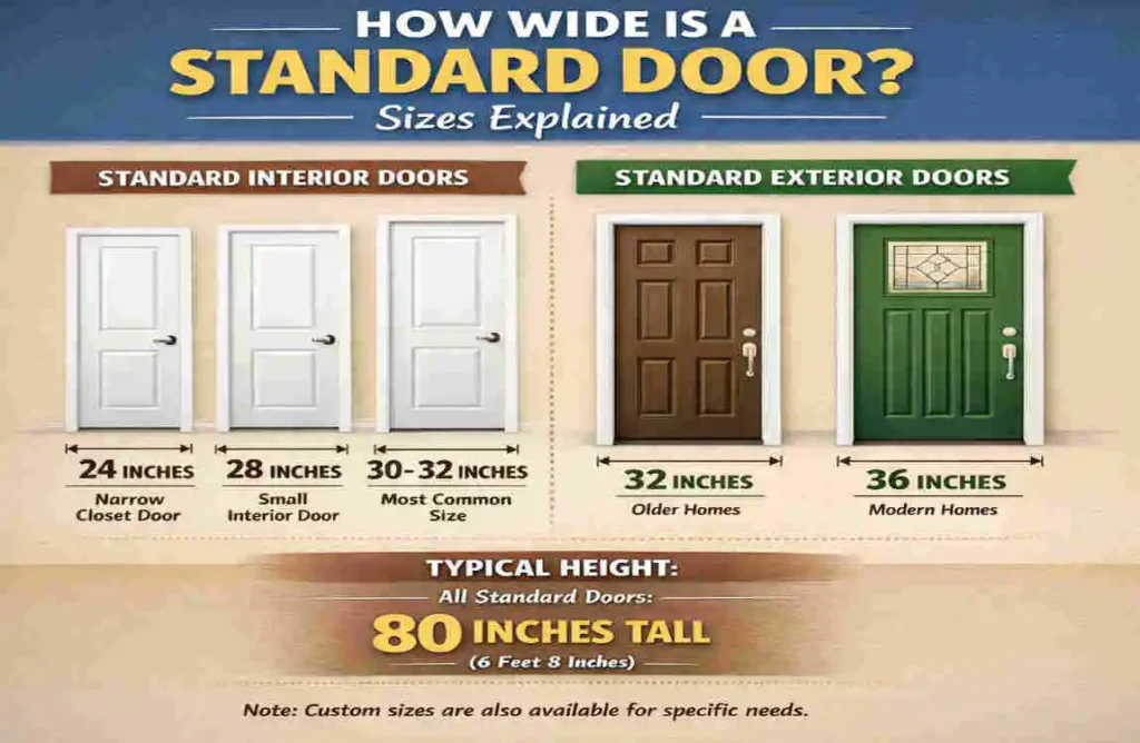 How Wide Is a Standard Door?