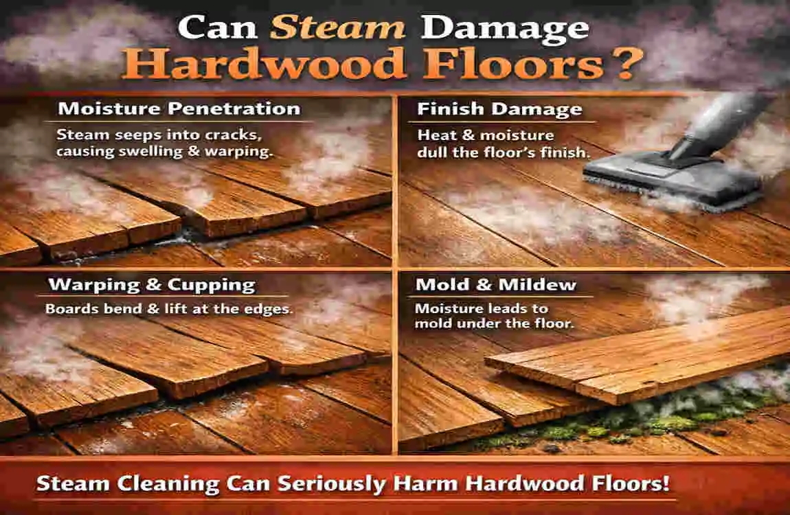 Can Steam Damage Hardwood Floors?