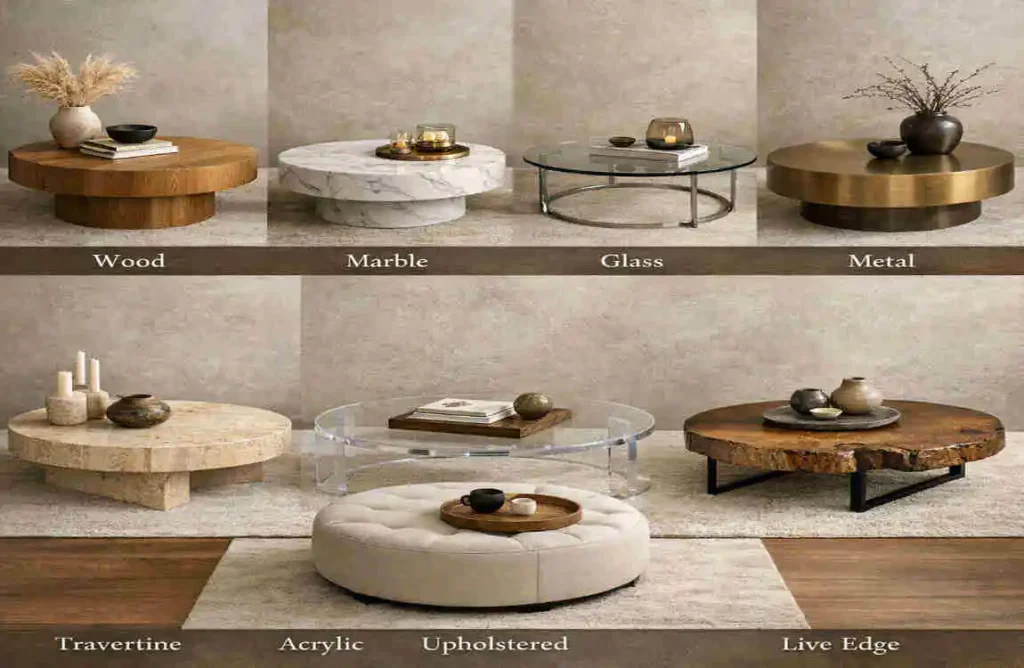 What Are Coffee Tables Usually Made Of?