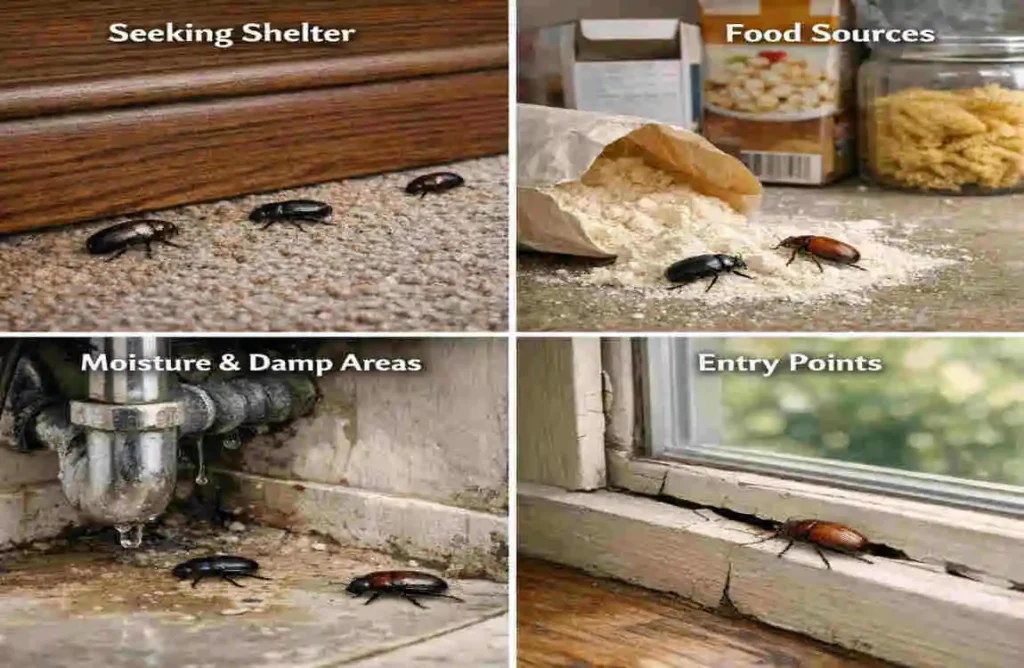 Why Is There Beetles in My House?