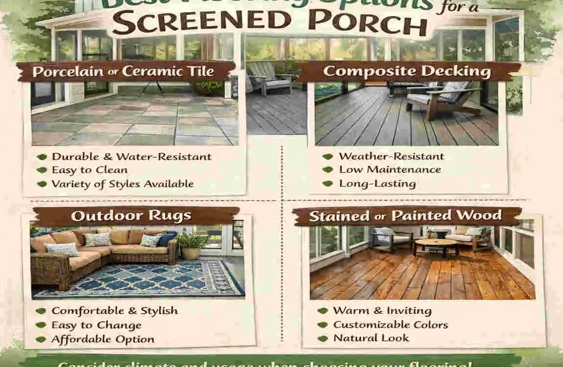What Is the Best Flooring for a Screened Porch?