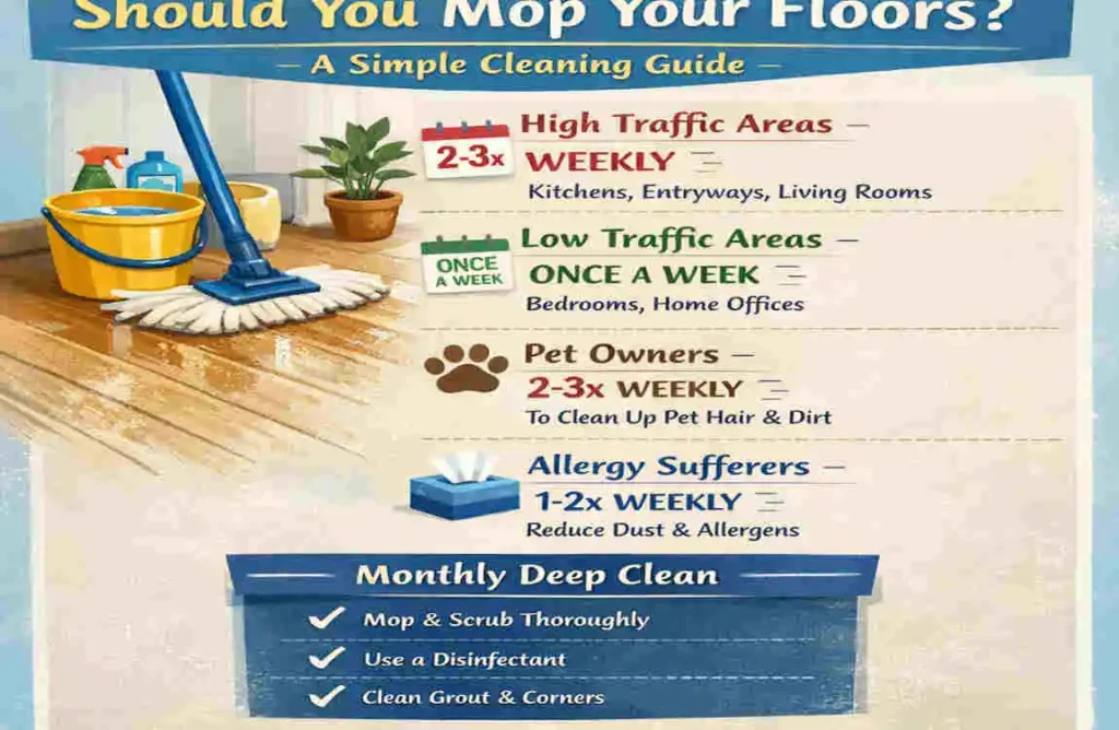 How Often Should You Mop Your Floors?