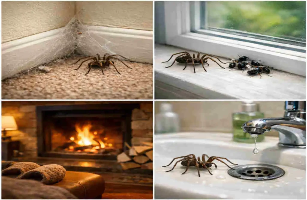 Why Do Spiders Enter Homes?