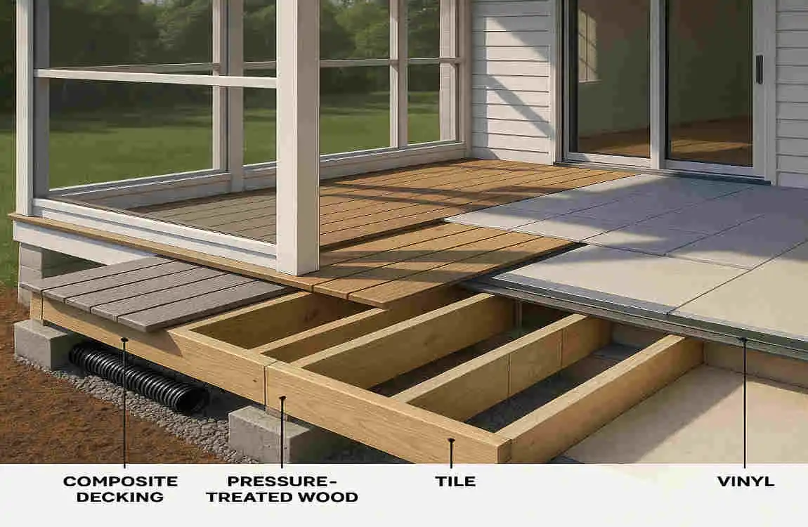 Best Flooring for Screened Porch in Your House