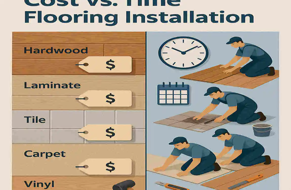 vHow Long Does It Take to Install Flooring in a House? A Complete Room-by-Room Guide