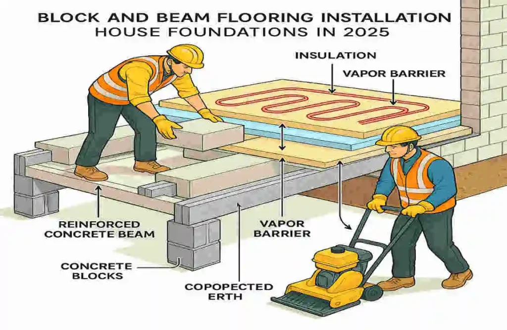 How to Lay Block and Beam Flooring for a Solid and Energy-Efficient House Foundation in 2025