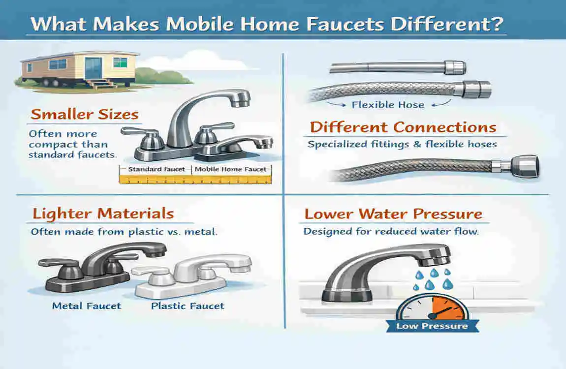 Are Mobile Home Faucets Different?