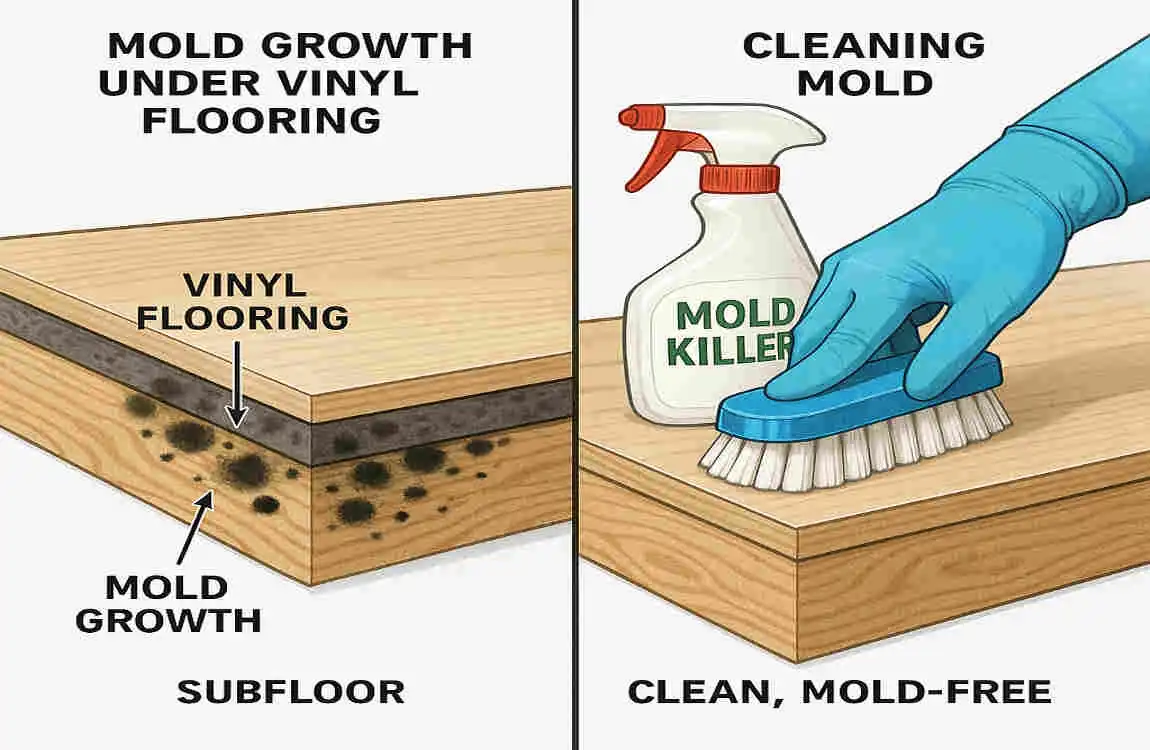 Deep Clean Guide: How to Effectively Remove Mold Under Vinyl Flooring for a Healthy Home
