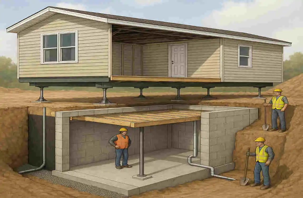 Can you build a basement under a mobile home? Feasibility, costs, and safer alternatives in modern housing