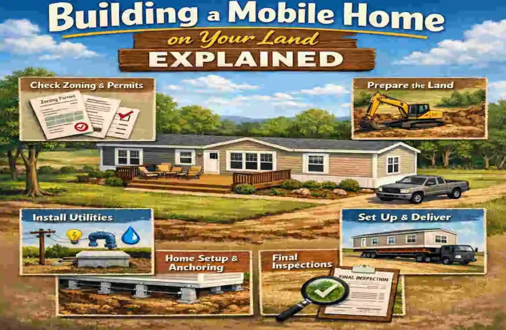 Can I Build a Mobile Home on My Land?