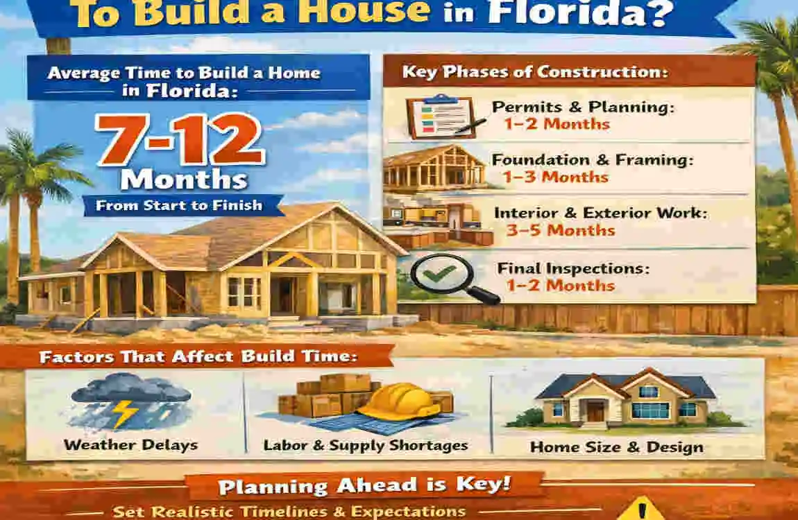 How Long to Build a House in Florida?