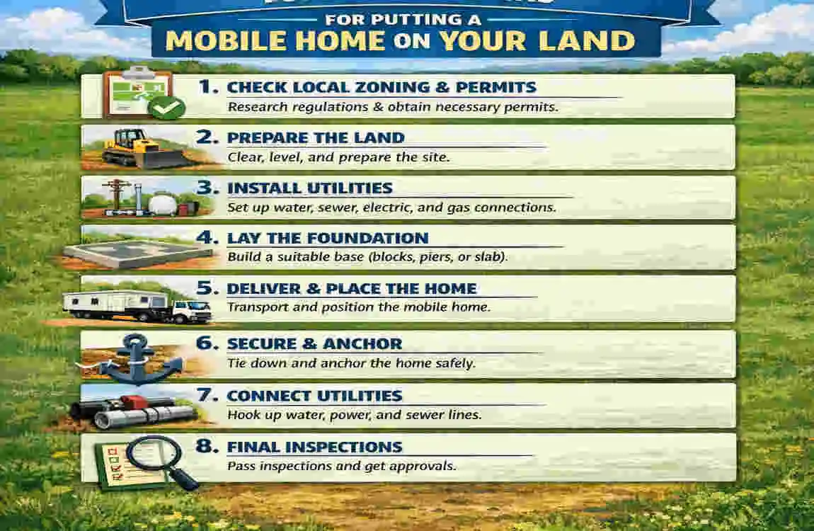 Can I Build a Mobile Home on My Land?
