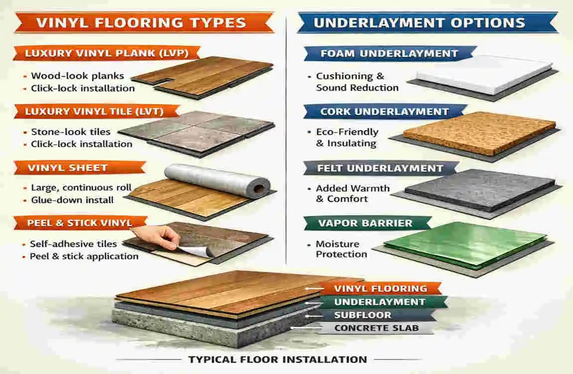 do i need underlayment for vinyl flooring on plywood