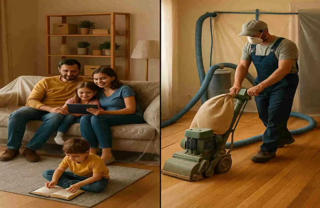 8 Best Practices for Living in a House While Refinishing Floors