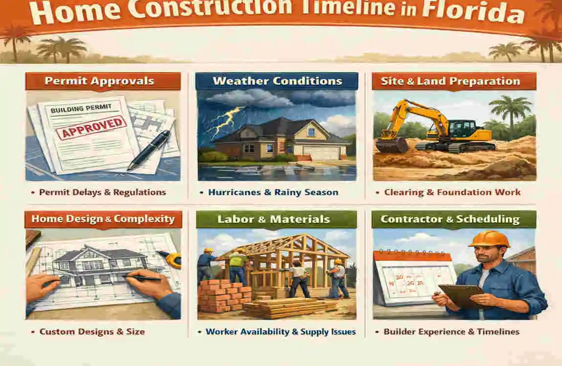 How Long to Build a House in Florida?