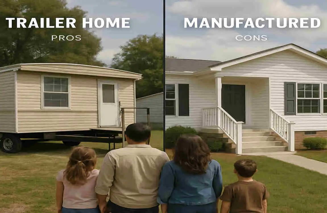 Trailer vs. Manufactured Home: Key Differences Explained for Buyers and Homeowners in 2025