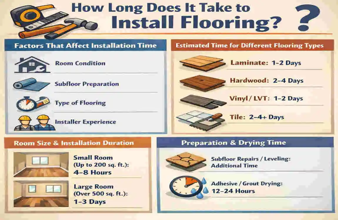 How Long Does It Take to Install Flooring?