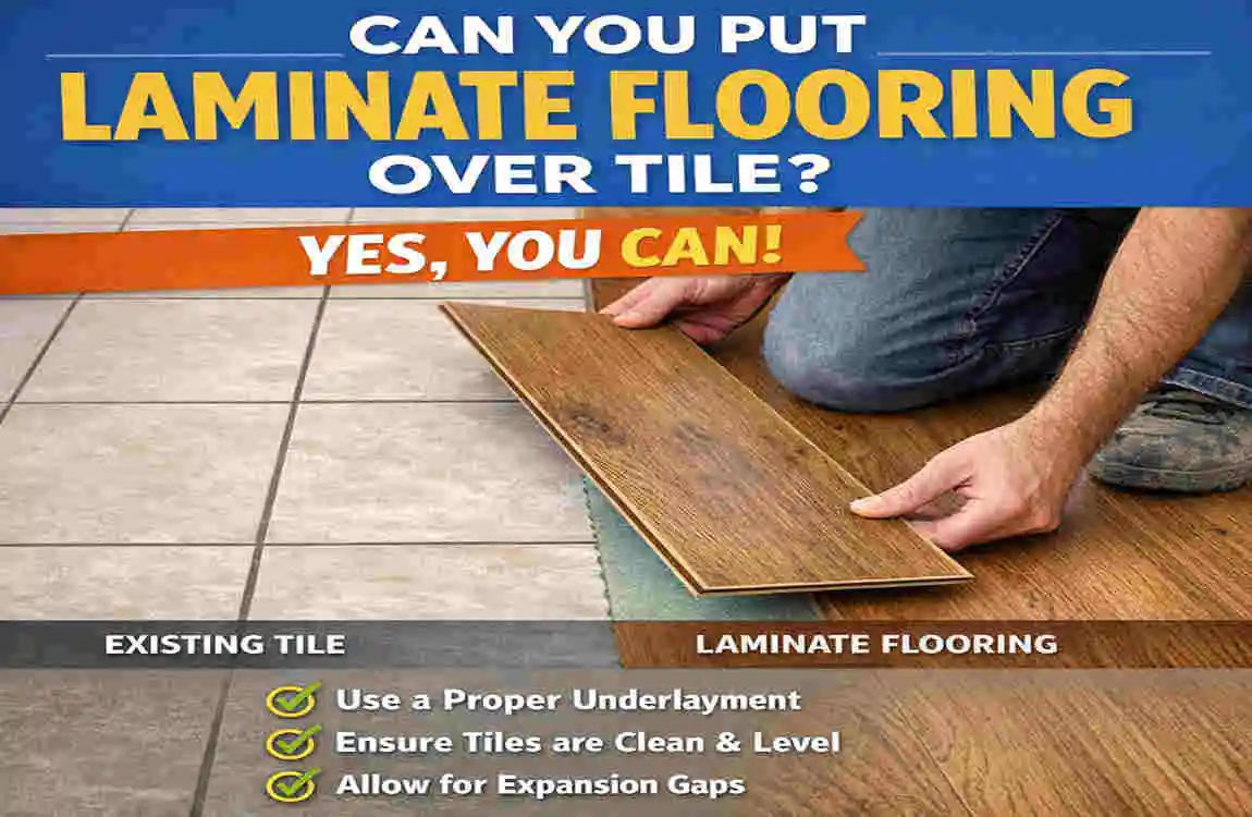Can You Put Laminate Flooring Over Tile?