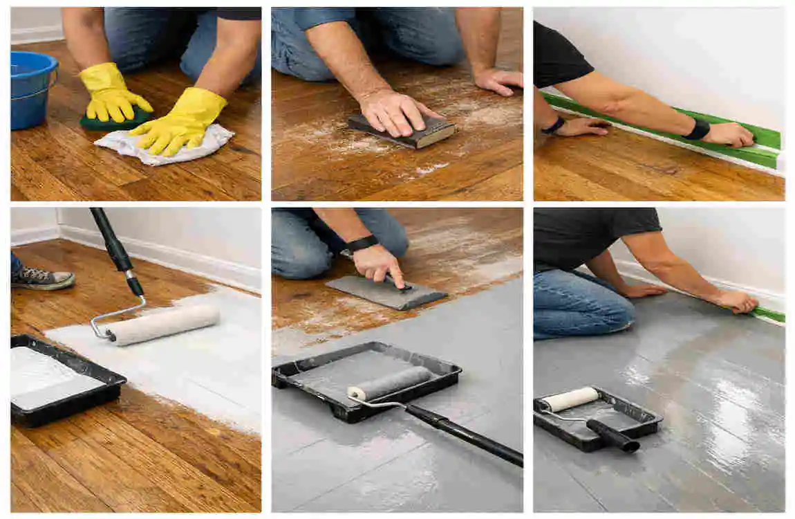 Can You Paint House Flooring?
