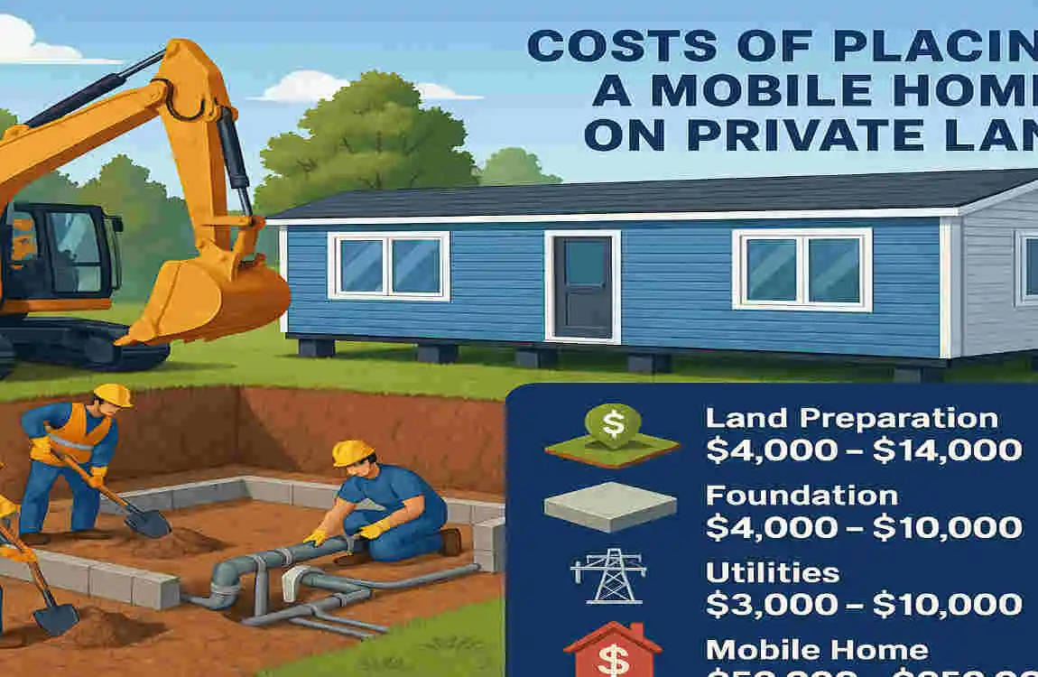 Can You Legally Place a Mobile Home on Your Own Land? Complete Guide to Rules, Costs, and Steps in 2025